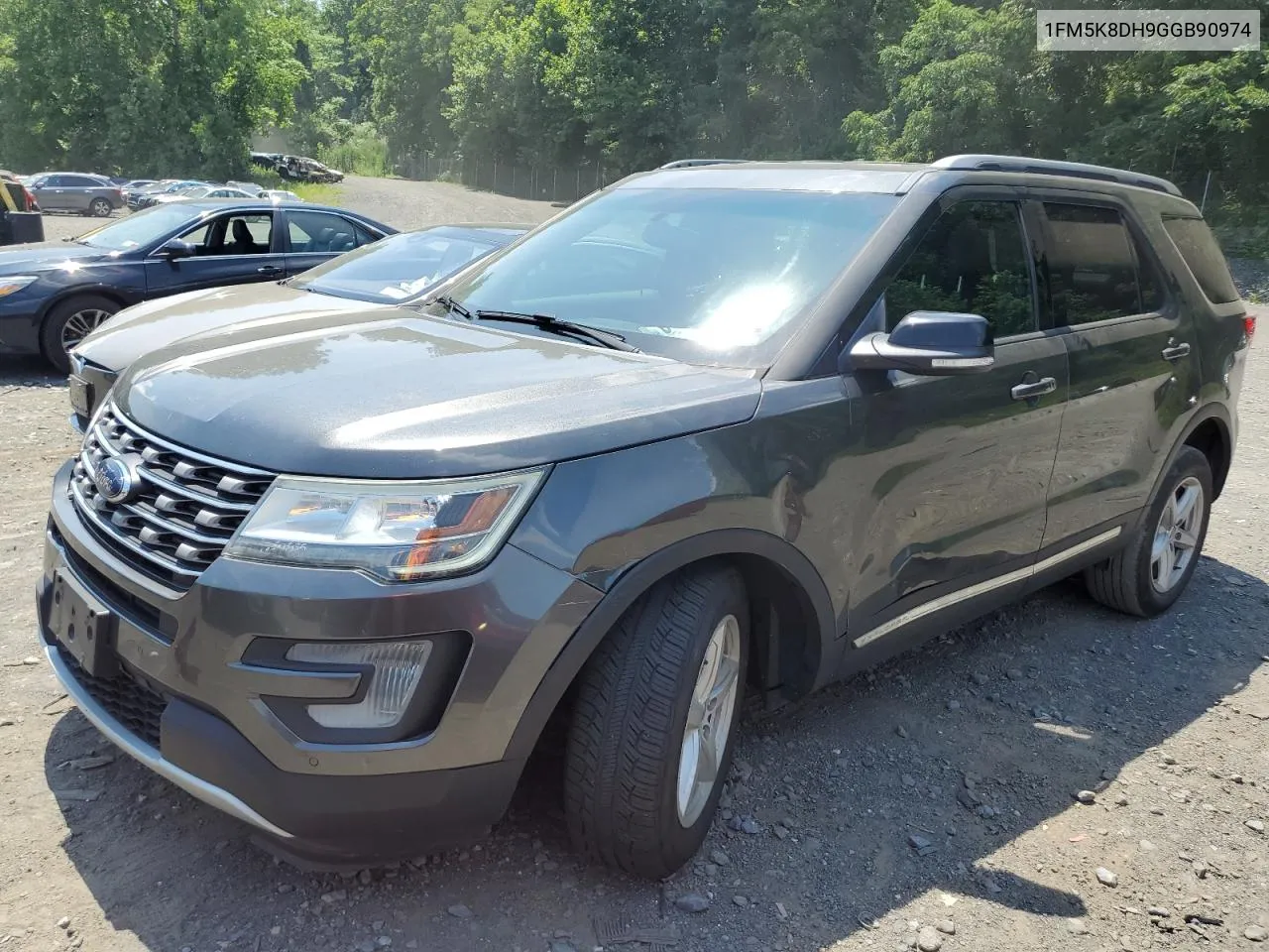 2016 Ford Explorer Xlt VIN: 1FM5K8DH9GGB90974 Lot: 61790464