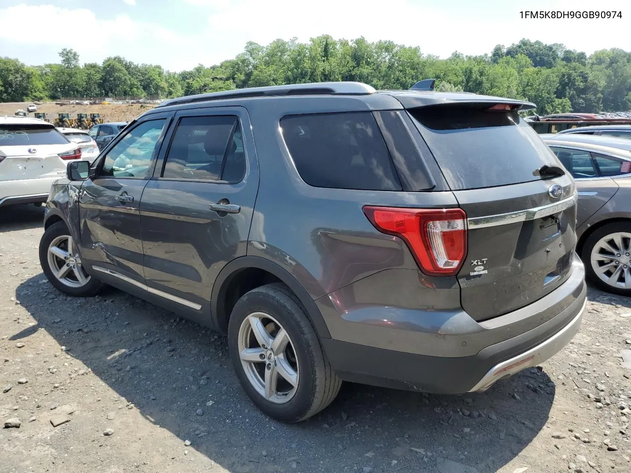 2016 Ford Explorer Xlt VIN: 1FM5K8DH9GGB90974 Lot: 61790464