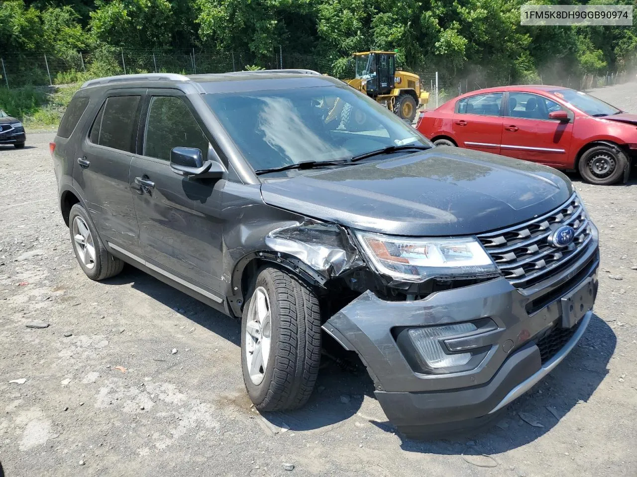 2016 Ford Explorer Xlt VIN: 1FM5K8DH9GGB90974 Lot: 61790464