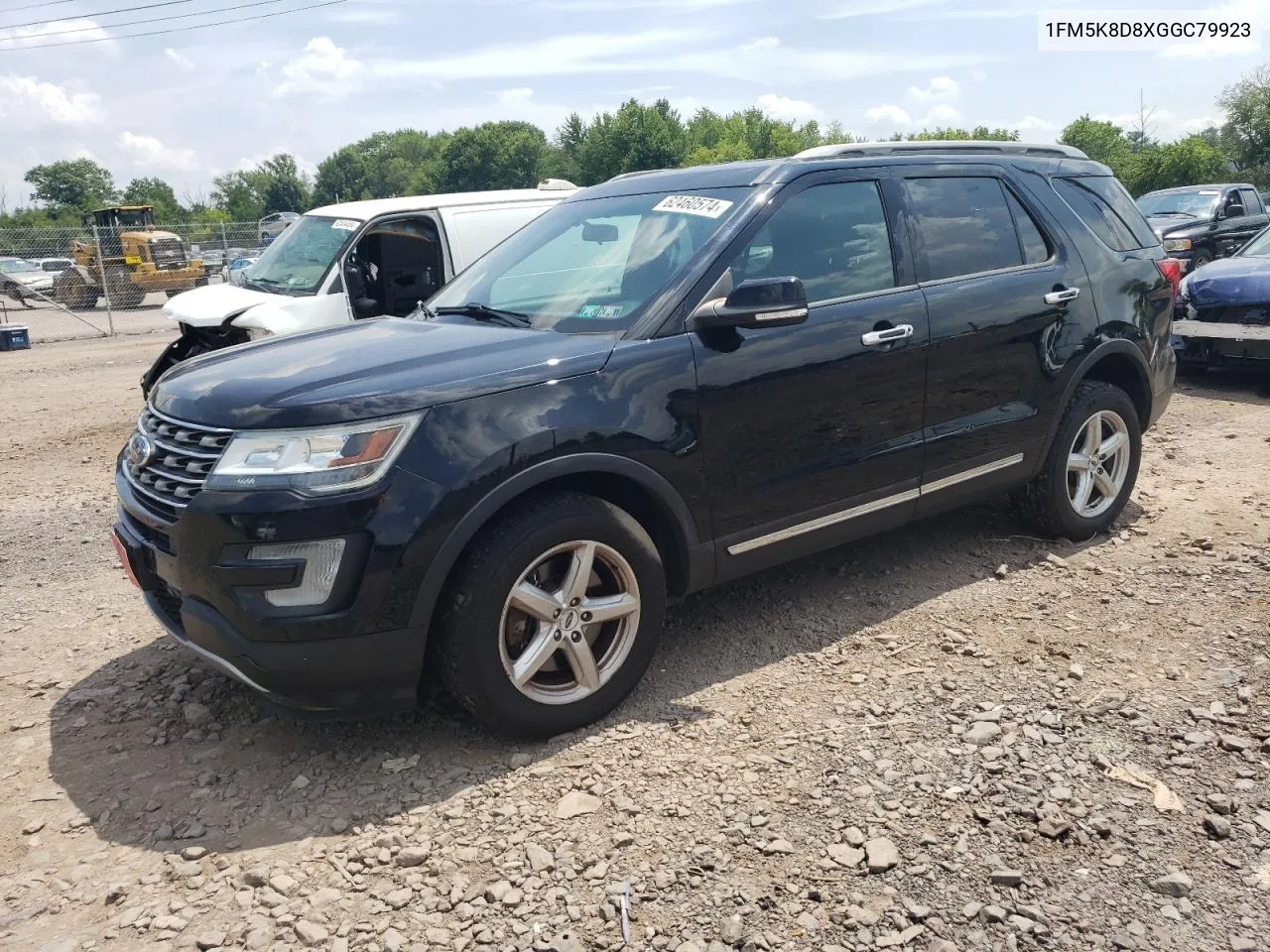 2016 Ford Explorer Xlt VIN: 1FM5K8D8XGGC79923 Lot: 62460574