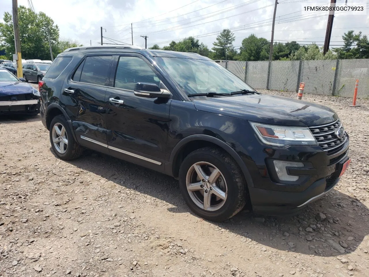 2016 Ford Explorer Xlt VIN: 1FM5K8D8XGGC79923 Lot: 62460574