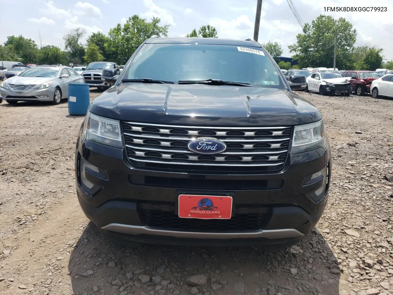 2016 Ford Explorer Xlt VIN: 1FM5K8D8XGGC79923 Lot: 62460574