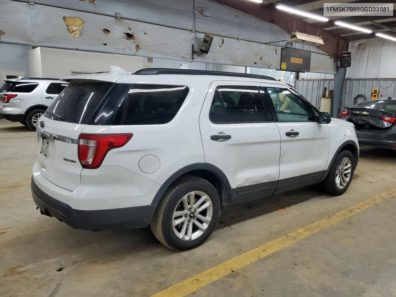 1FM5K7B89GGD33581 2016 Ford Explorer