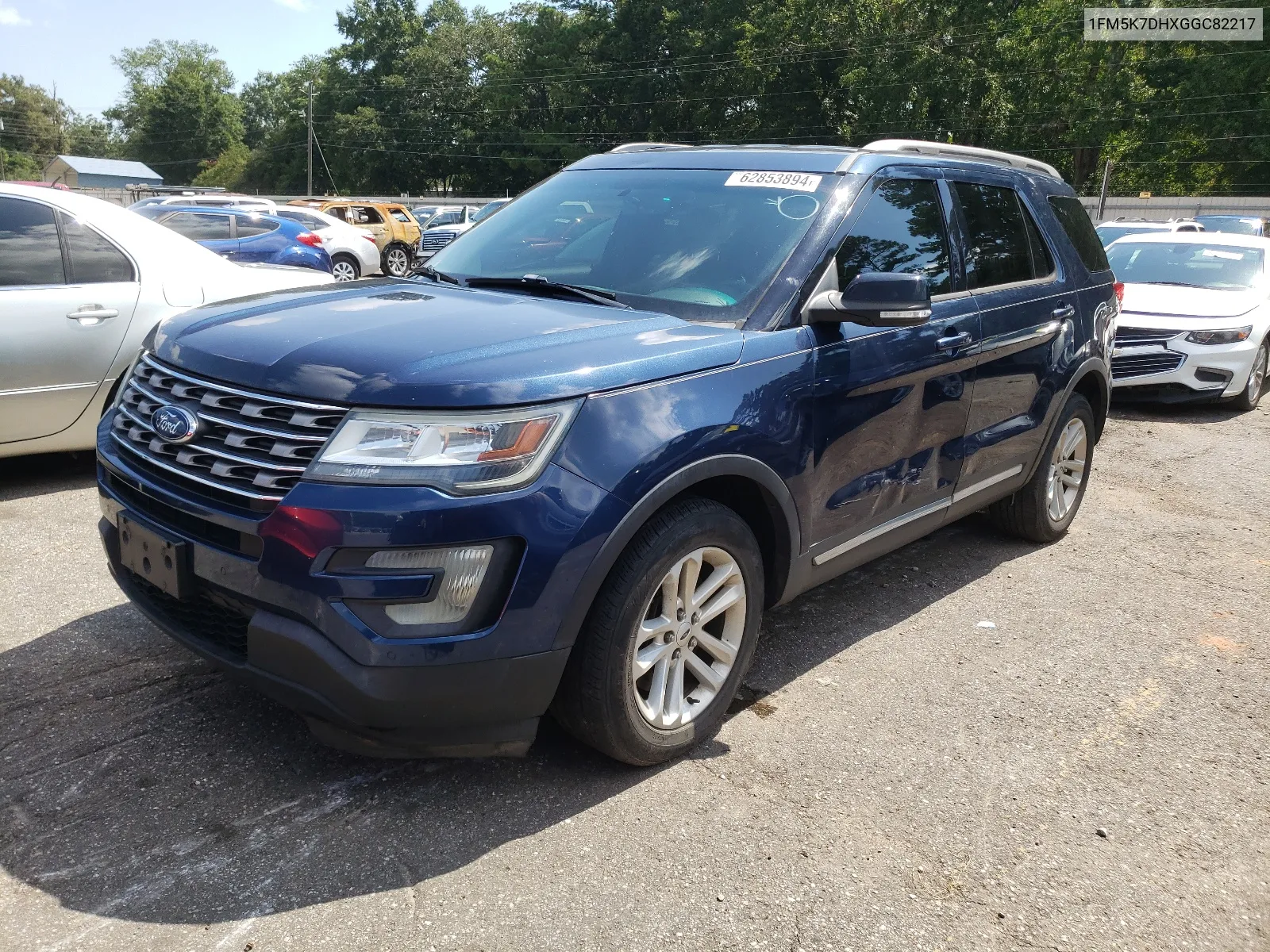 1FM5K7DHXGGC82217 2016 Ford Explorer Xlt