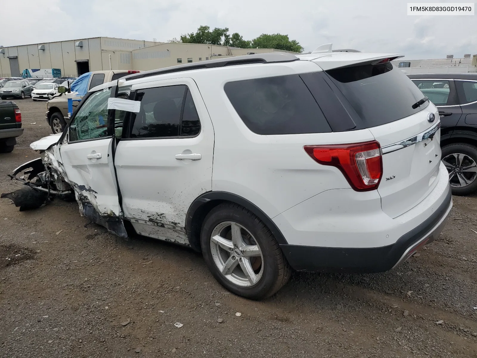 2016 Ford Explorer Xlt VIN: 1FM5K8D83GGD19470 Lot: 63171754