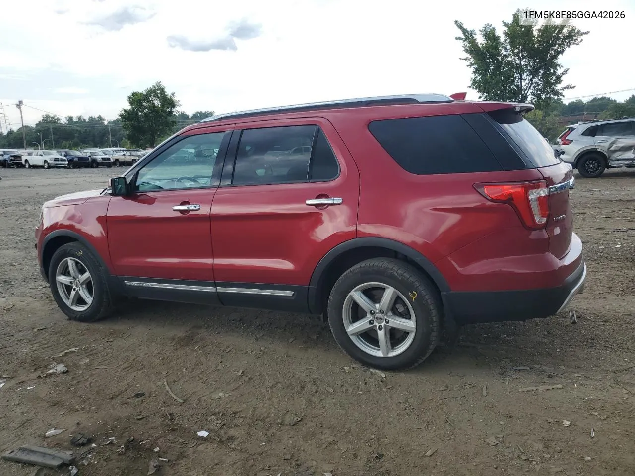 2016 Ford Explorer Limited VIN: 1FM5K8F85GGA42026 Lot: 63362654