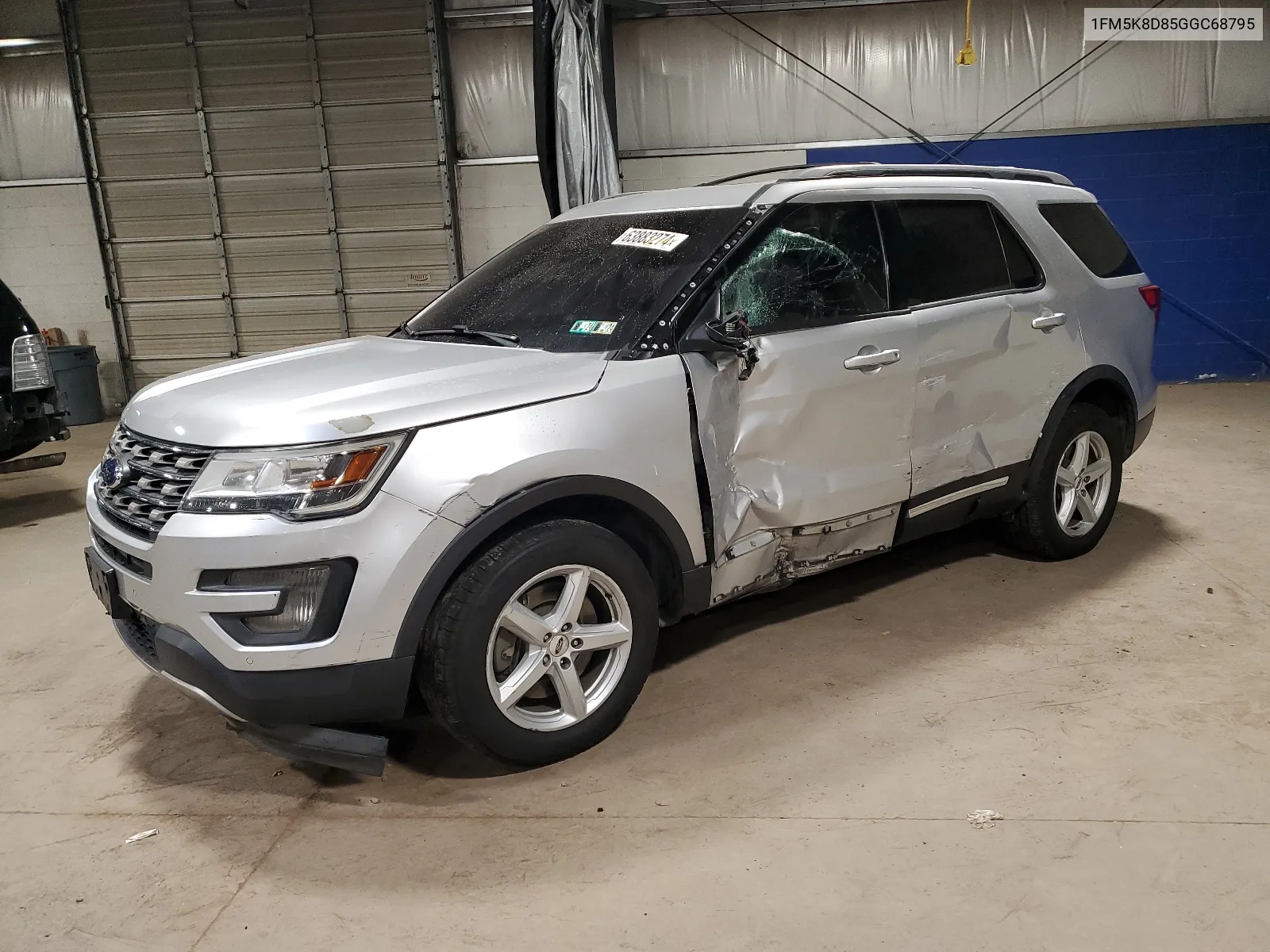 2016 Ford Explorer Xlt VIN: 1FM5K8D85GGC68795 Lot: 63883274