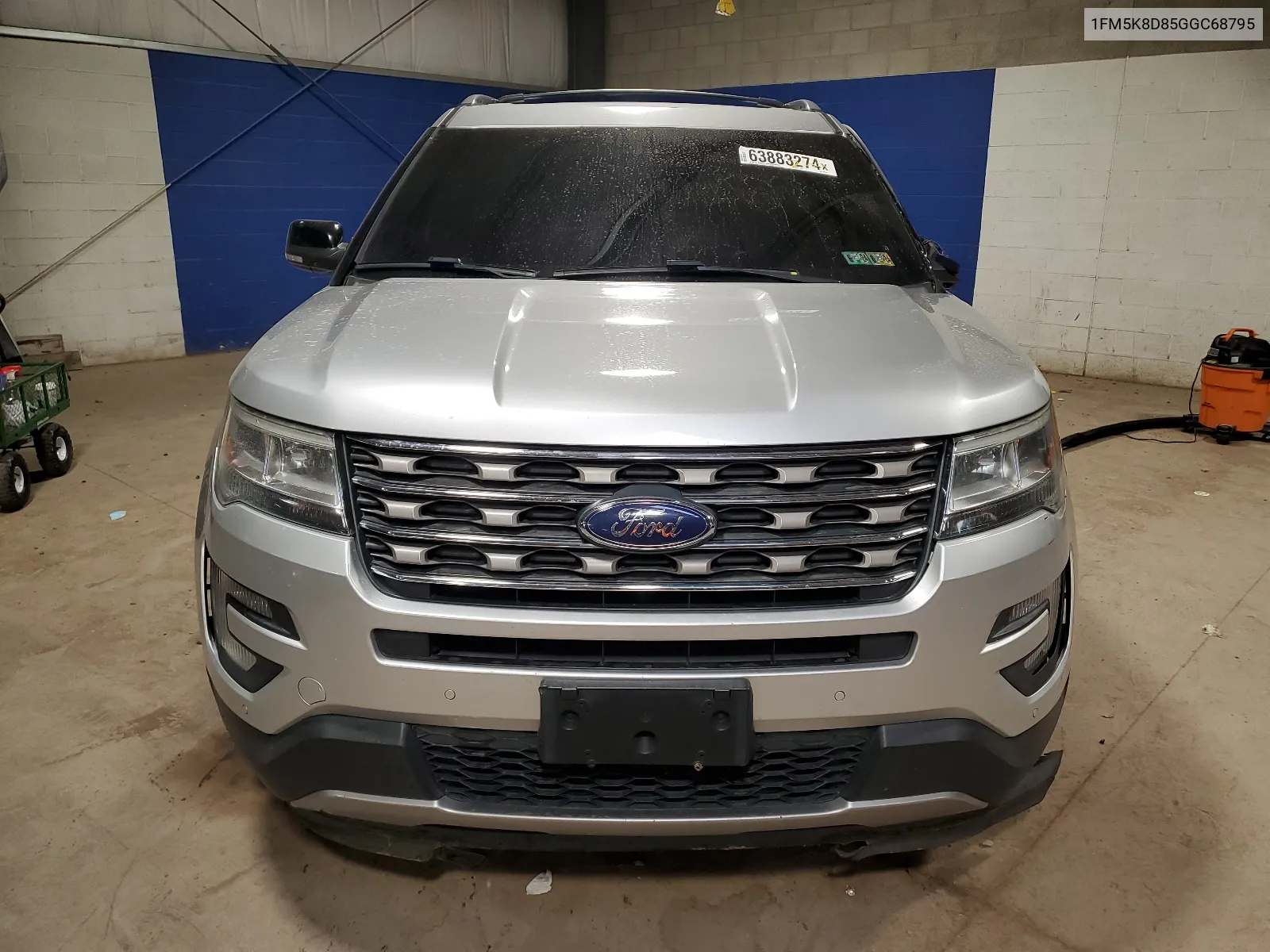 2016 Ford Explorer Xlt VIN: 1FM5K8D85GGC68795 Lot: 63883274