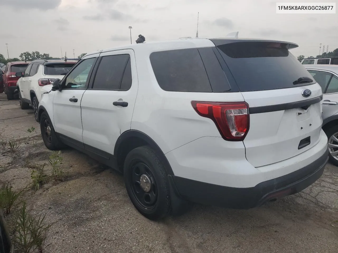 2016 Ford Explorer Police Interceptor VIN: 1FM5K8ARXGGC26877 Lot: 64150904