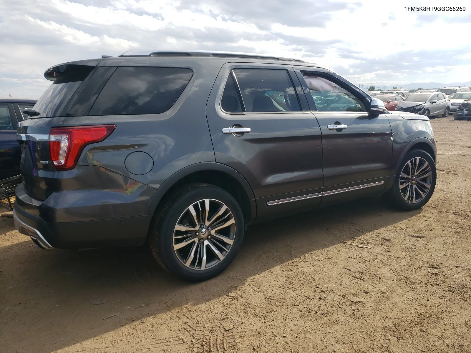 2016 Ford Explorer Platinum VIN: 1FM5K8HT9GGC66269 Lot: 65185504