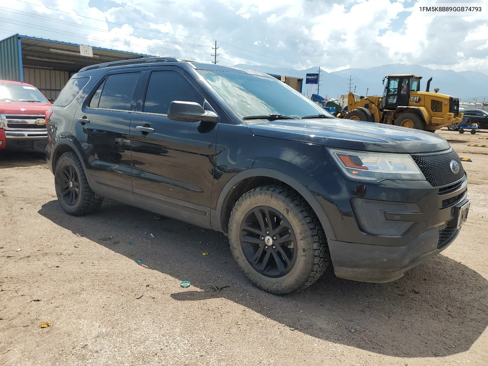 1FM5K8B89GGB74793 2016 Ford Explorer