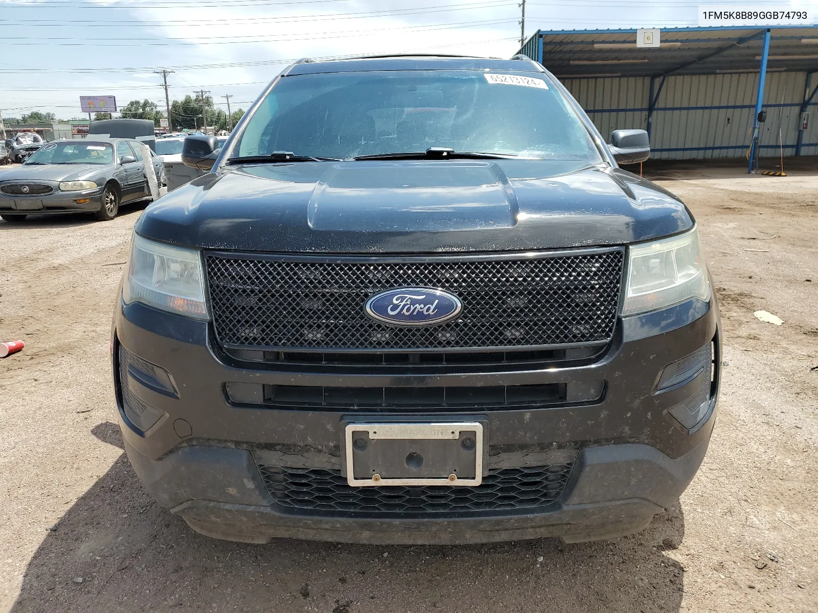 2016 Ford Explorer VIN: 1FM5K8B89GGB74793 Lot: 65213124