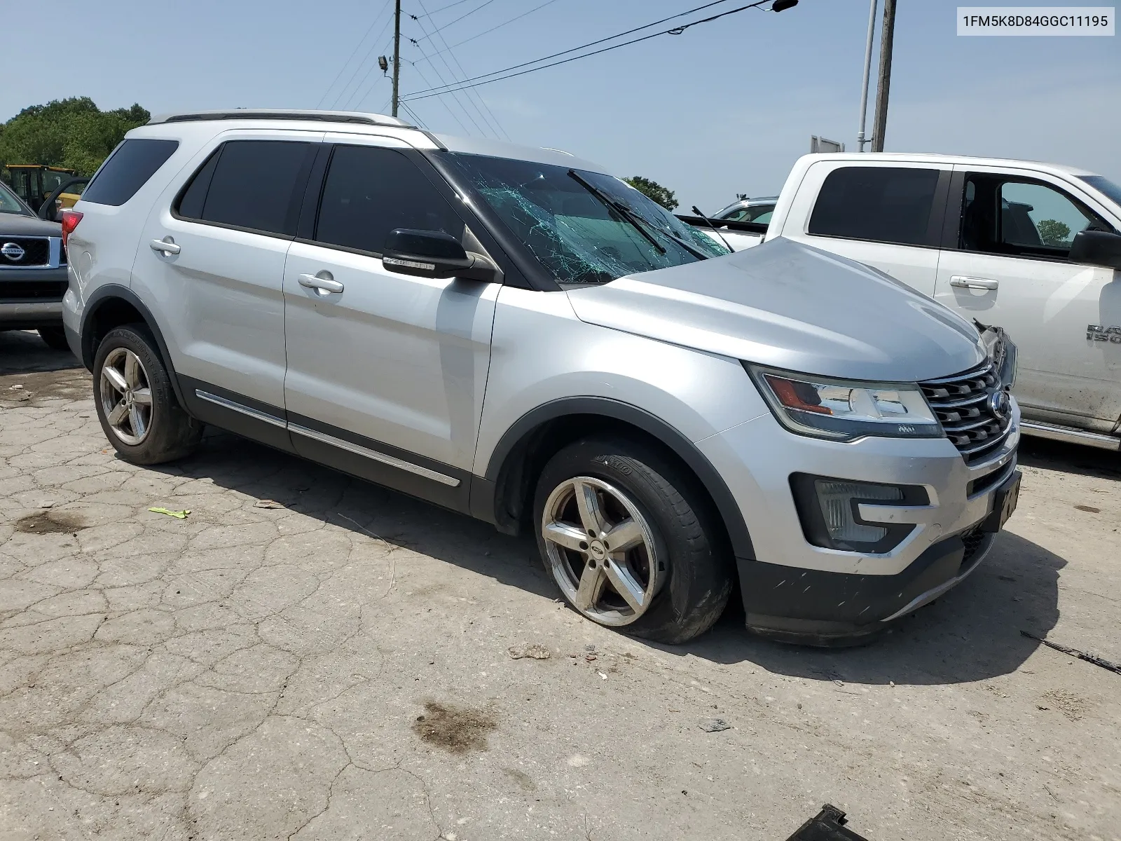 1FM5K8D84GGC11195 2016 Ford Explorer Xlt