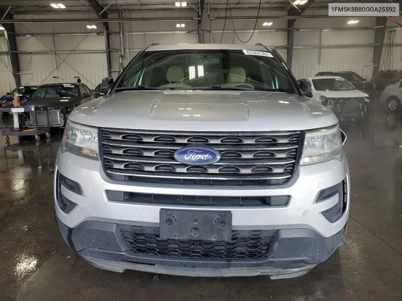 2016 Ford Explorer VIN: 1FM5K8B80GGA25592 Lot: 65362584