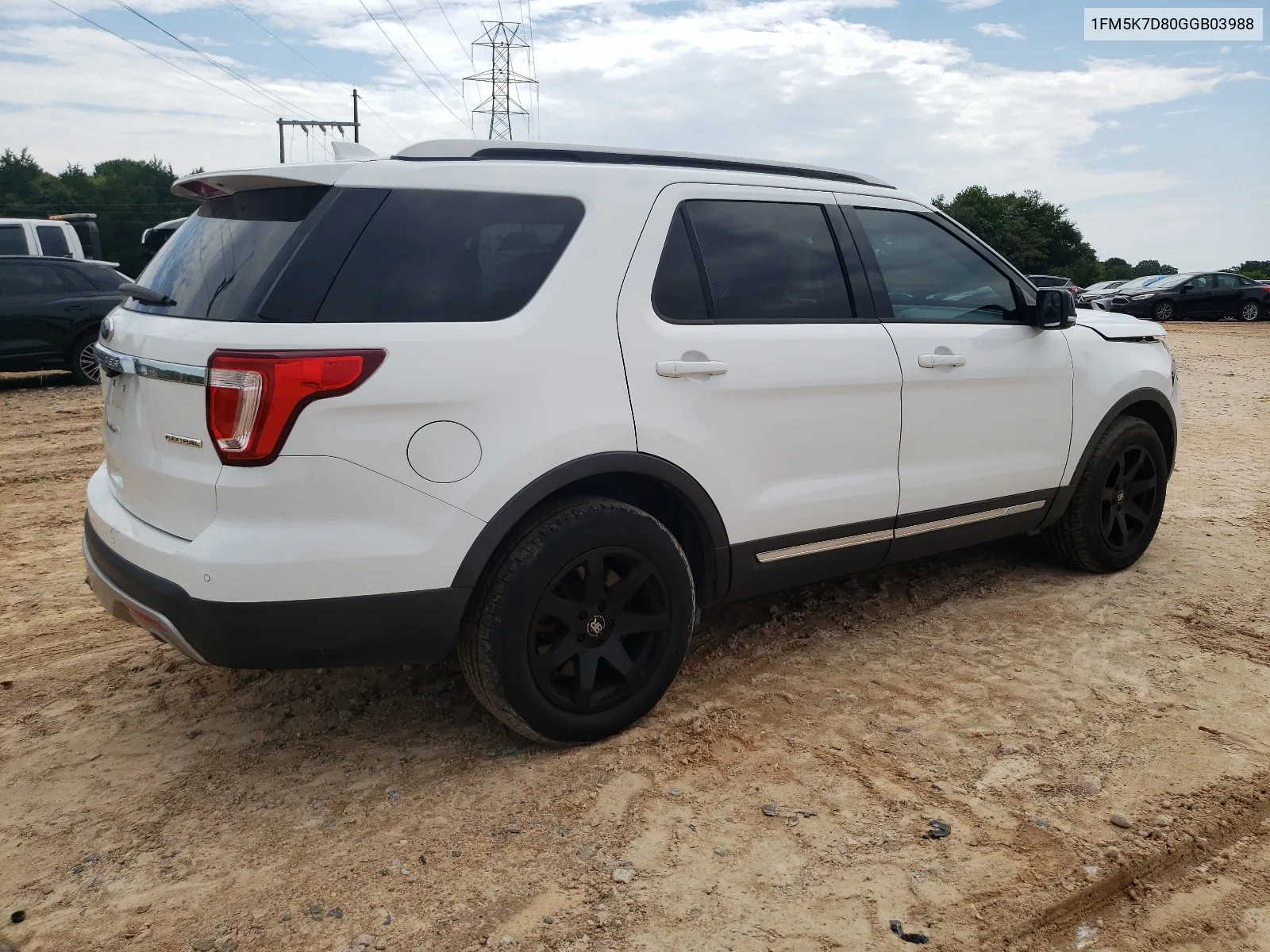 2016 Ford Explorer Xlt VIN: 1FM5K7D80GGB03988 Lot: 65470754