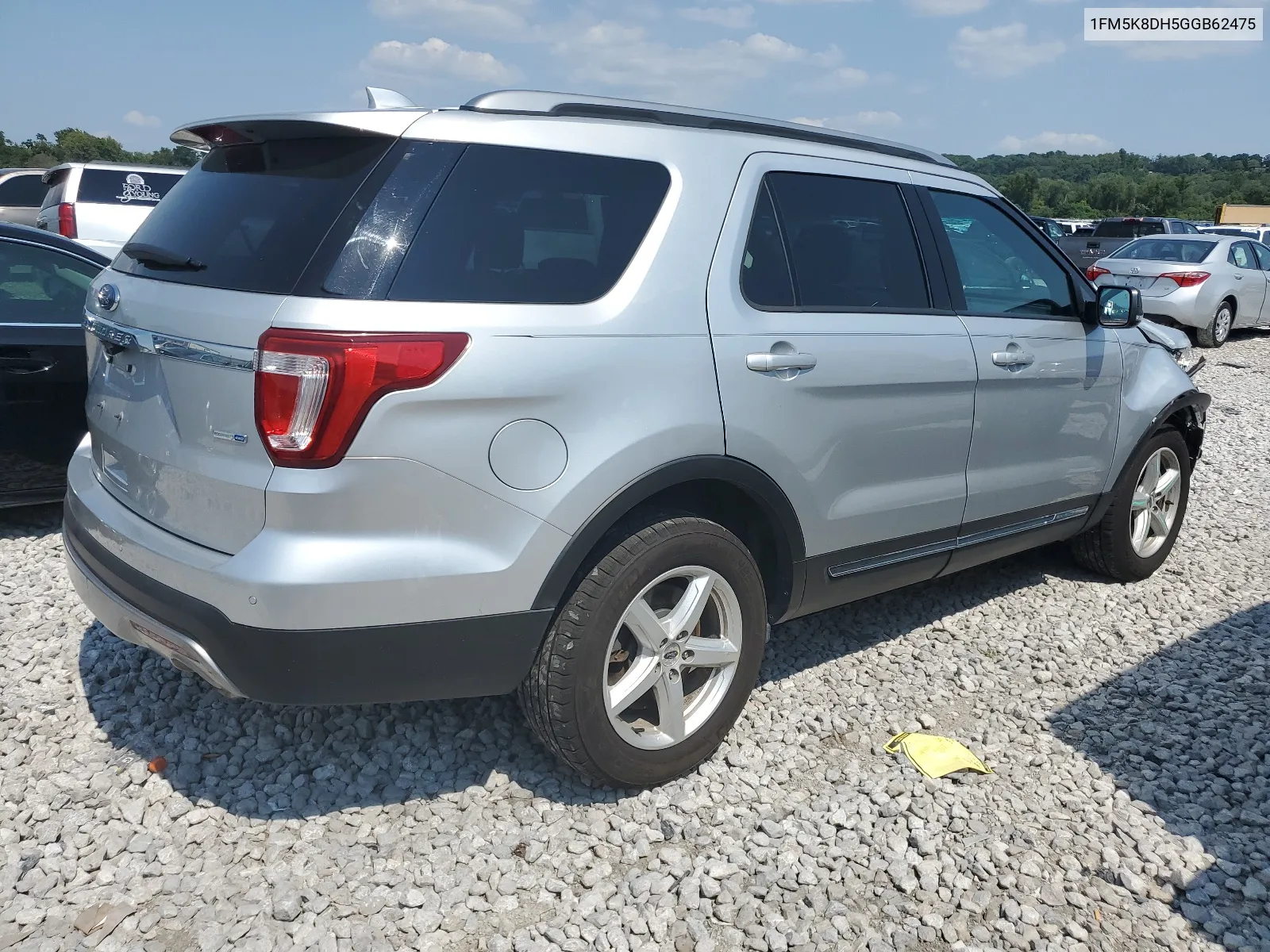 2016 Ford Explorer Xlt VIN: 1FM5K8DH5GGB62475 Lot: 65478264