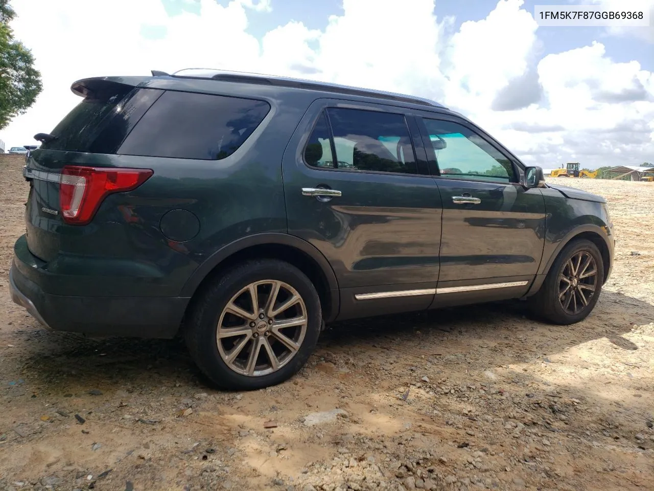 1FM5K7F87GGB69368 2016 Ford Explorer Limited