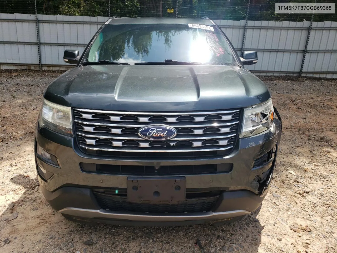 1FM5K7F87GGB69368 2016 Ford Explorer Limited