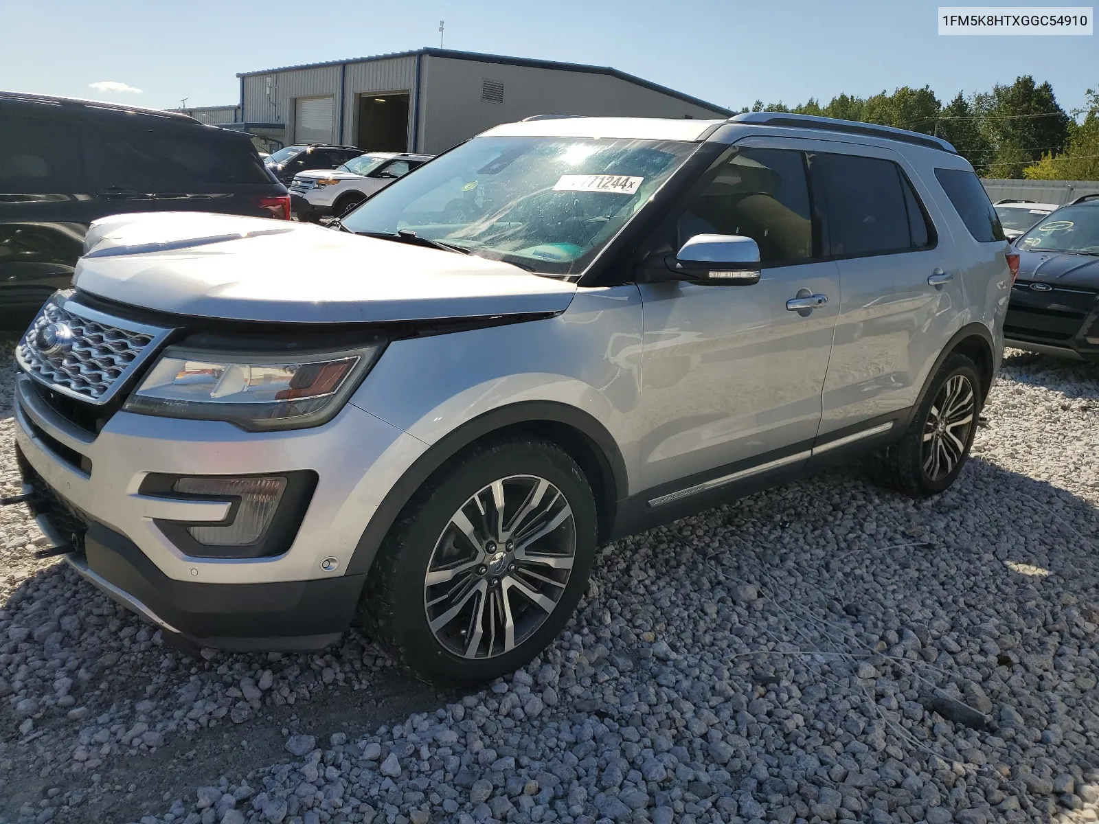 2016 Ford Explorer Platinum VIN: 1FM5K8HTXGGC54910 Lot: 65771244