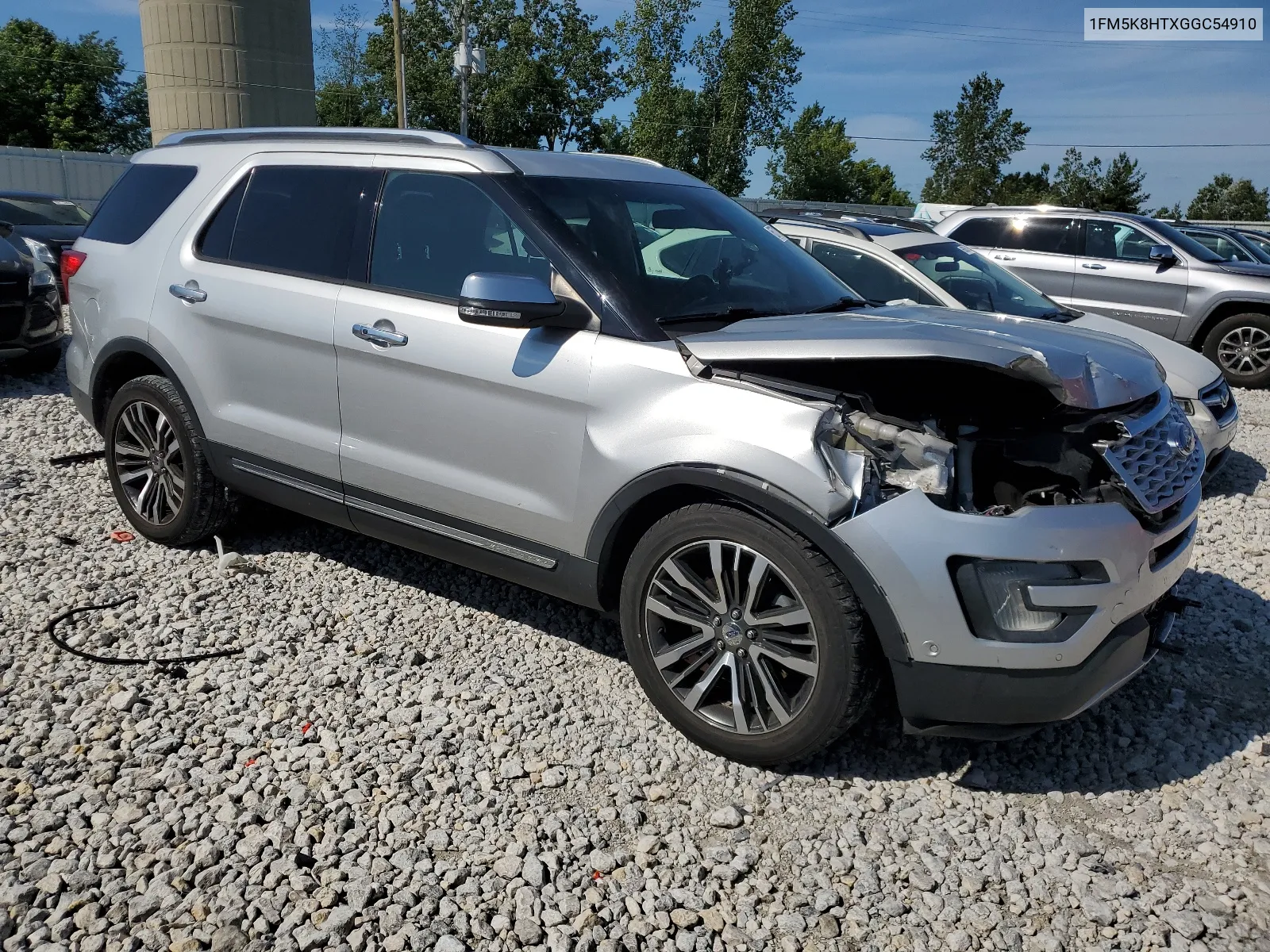 2016 Ford Explorer Platinum VIN: 1FM5K8HTXGGC54910 Lot: 65771244