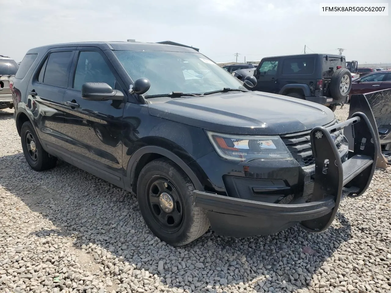 2016 Ford Explorer Police Interceptor VIN: 1FM5K8AR5GGC62007 Lot: 65863074