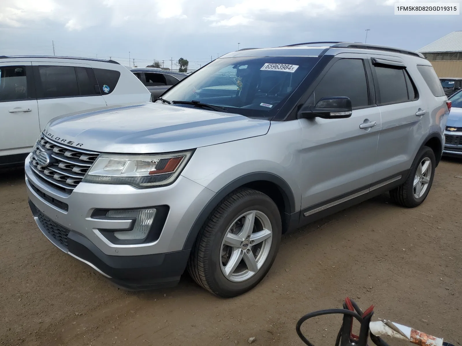 2016 Ford Explorer Xlt VIN: 1FM5K8D82GGD19315 Lot: 65963984