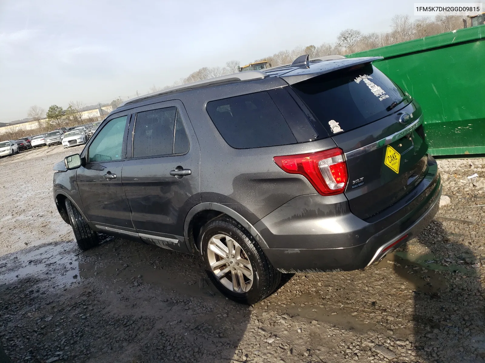 1FM5K7DH2GGD09815 2016 Ford Explorer Xlt