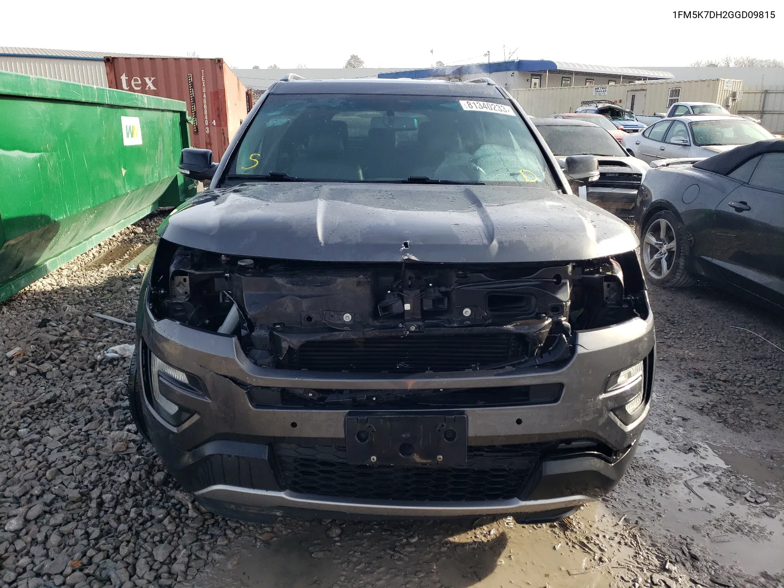 2016 Ford Explorer Xlt VIN: 1FM5K7DH2GGD09815 Lot: 65994334