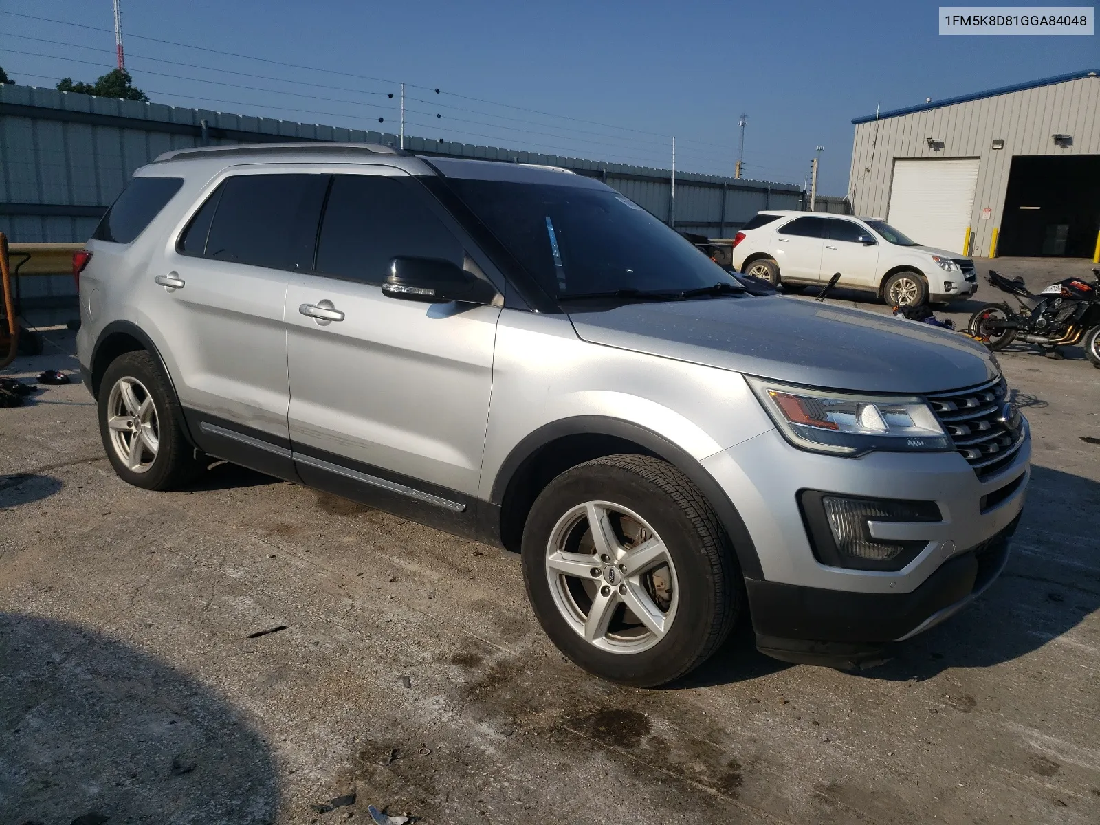 1FM5K8D81GGA84048 2016 Ford Explorer Xlt