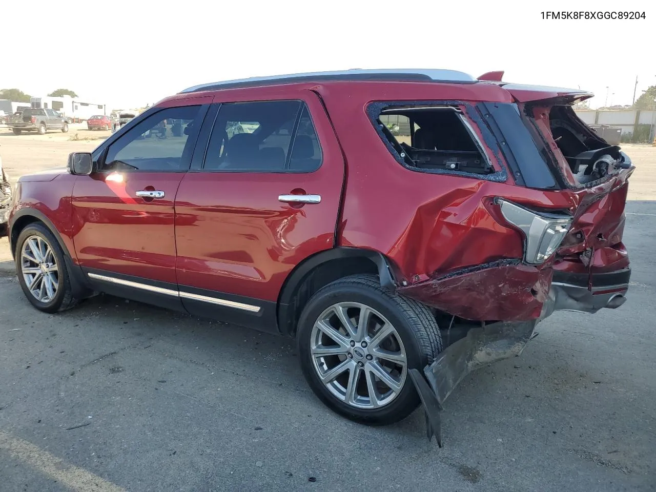 2016 Ford Explorer Limited VIN: 1FM5K8F8XGGC89204 Lot: 66338704