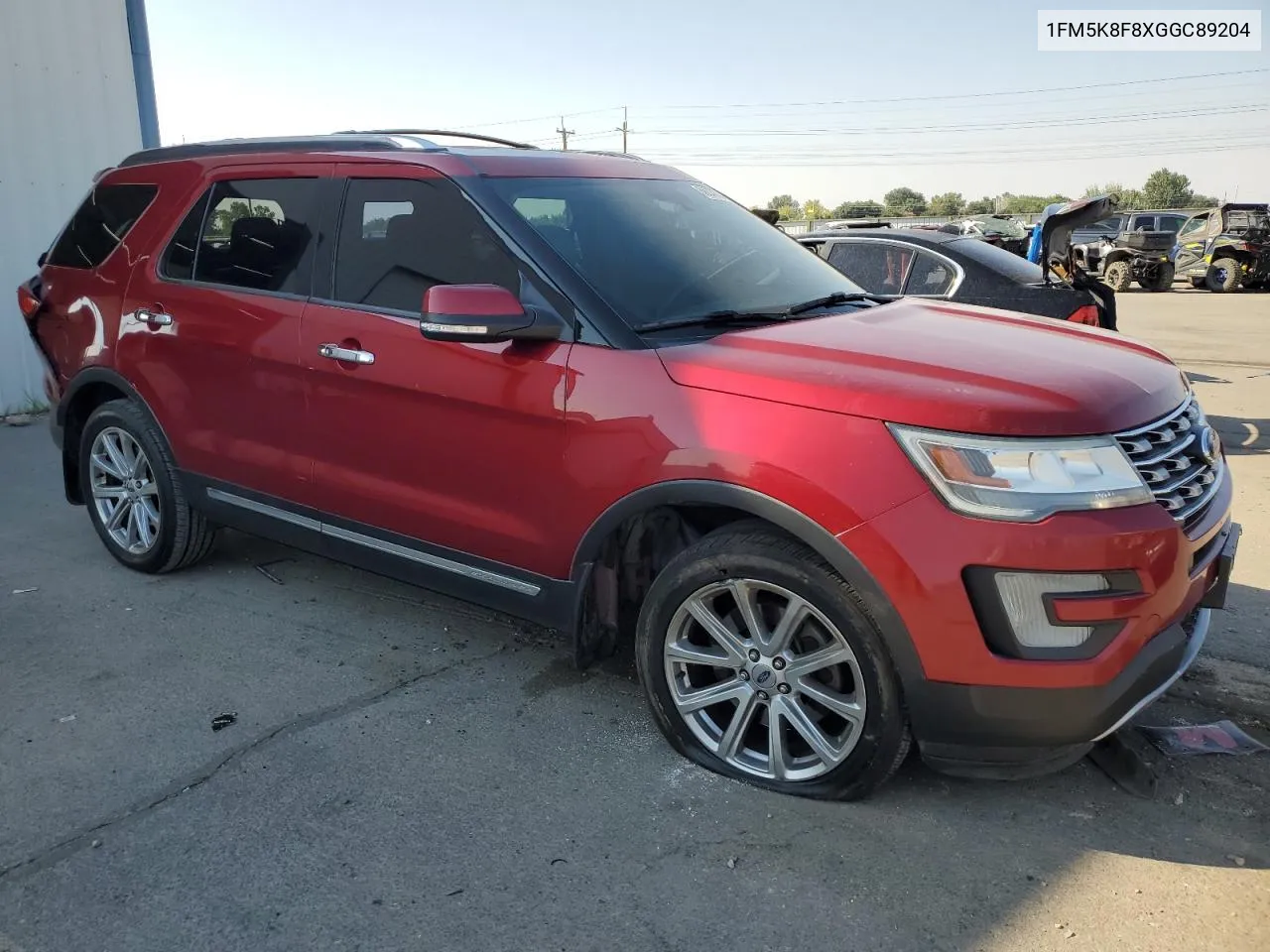 2016 Ford Explorer Limited VIN: 1FM5K8F8XGGC89204 Lot: 66338704