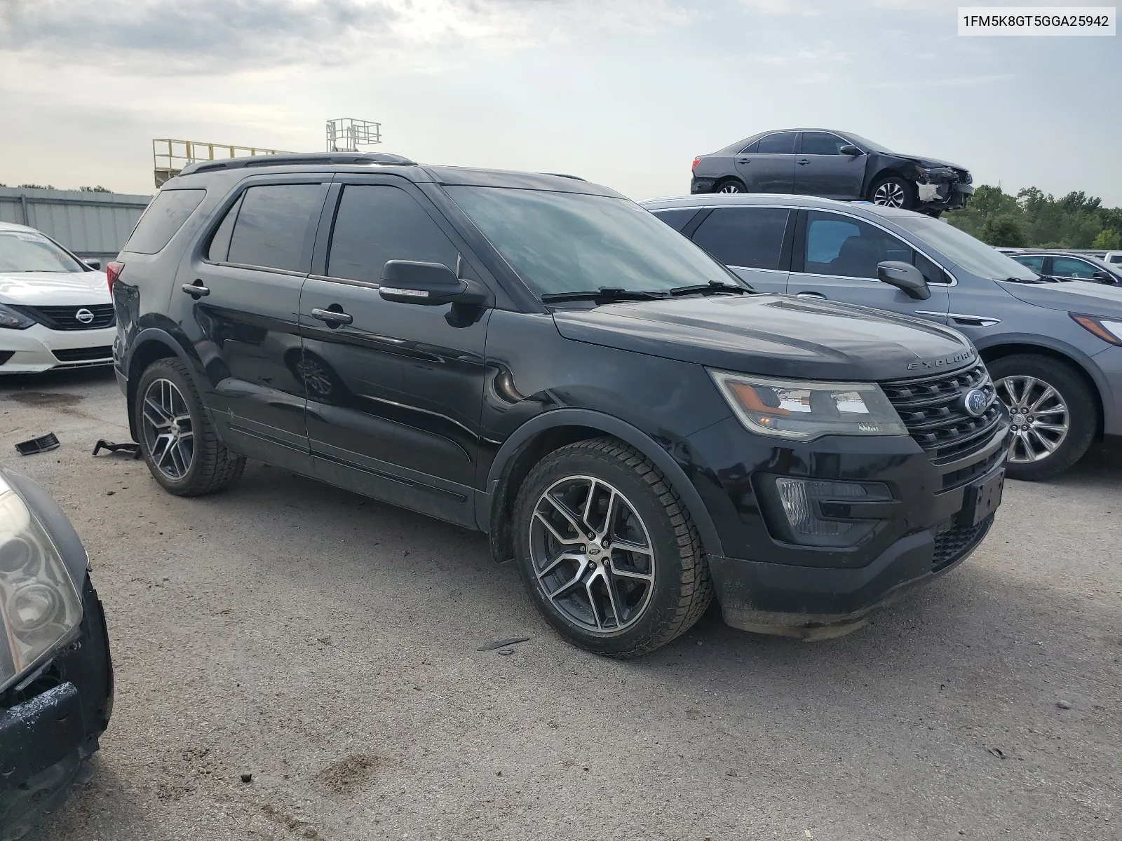 2016 Ford Explorer Sport VIN: 1FM5K8GT5GGA25942 Lot: 66373844