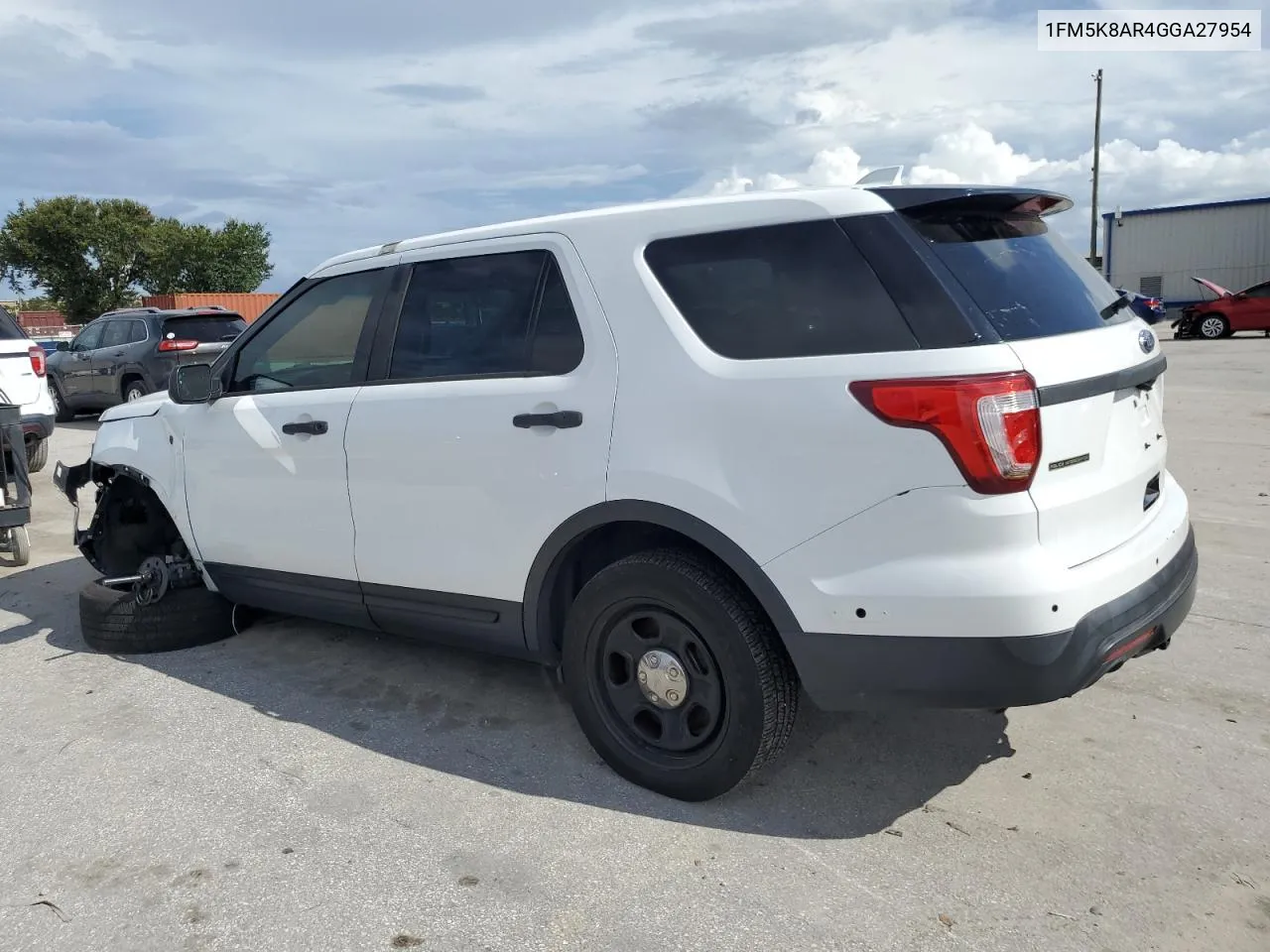 2016 Ford Explorer Police Interceptor VIN: 1FM5K8AR4GGA27954 Lot: 66463304