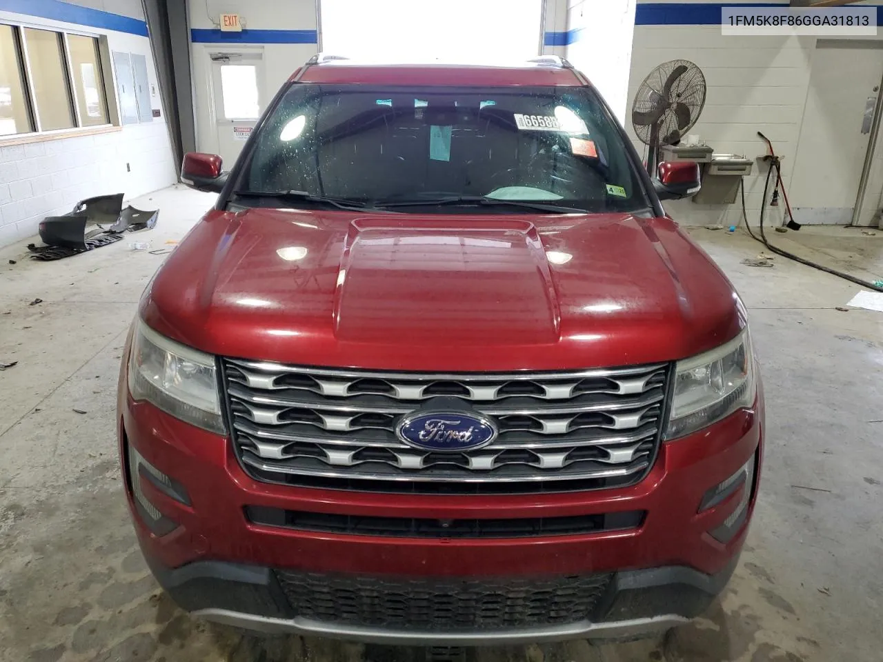 2016 Ford Explorer Limited VIN: 1FM5K8F86GGA31813 Lot: 66588654