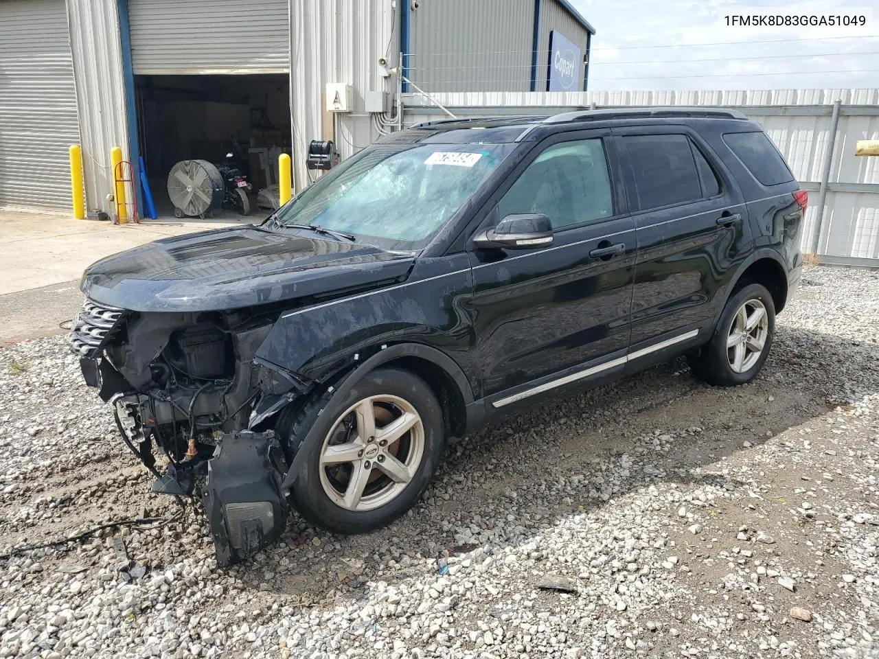 2016 Ford Explorer Xlt VIN: 1FM5K8D83GGA51049 Lot: 66758454