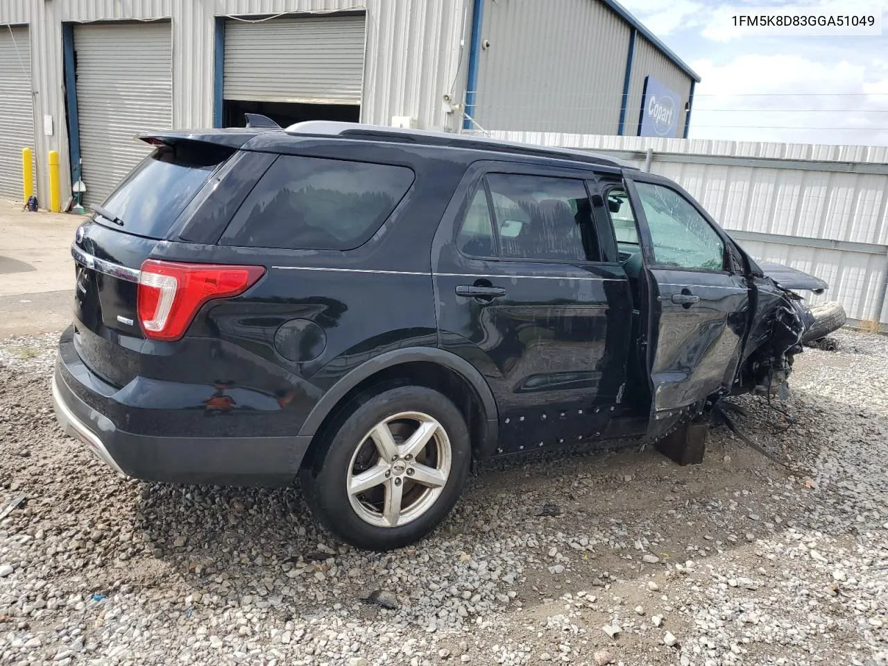 2016 Ford Explorer Xlt VIN: 1FM5K8D83GGA51049 Lot: 66758454