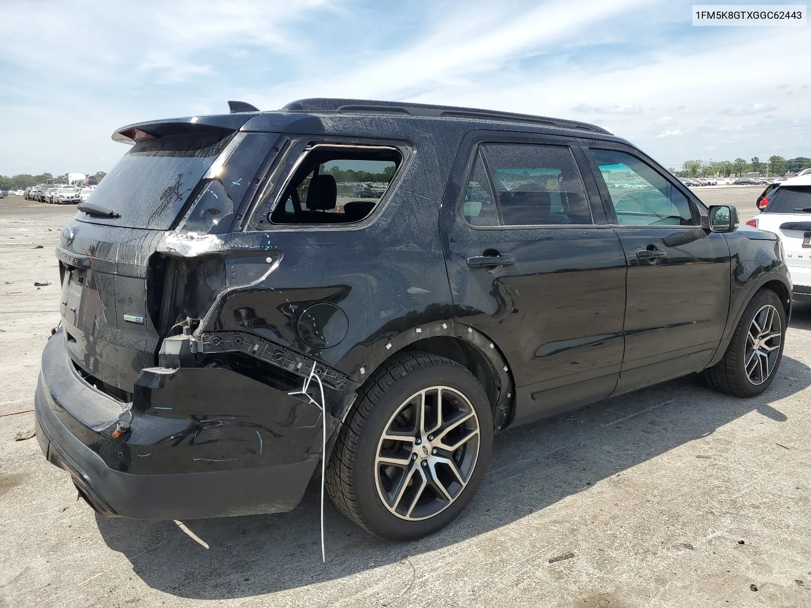 2016 Ford Explorer Sport VIN: 1FM5K8GTXGGC62443 Lot: 66765504