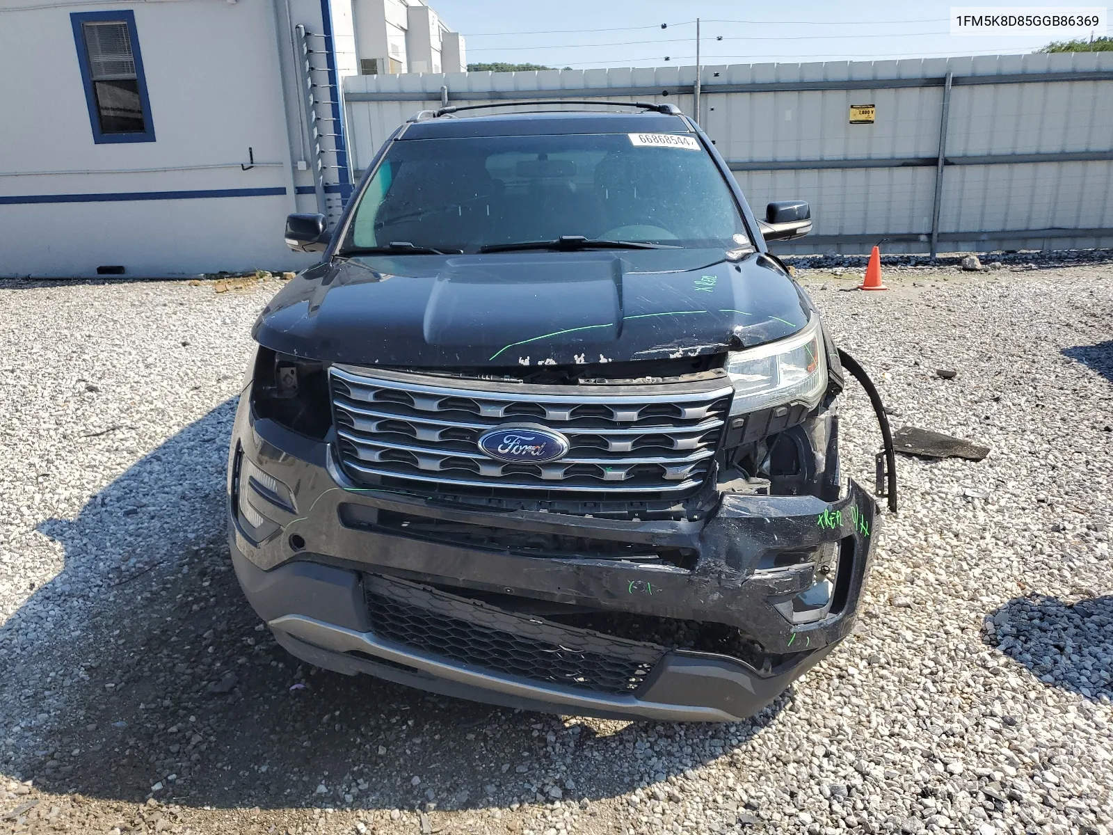 2016 Ford Explorer Xlt VIN: 1FM5K8D85GGB86369 Lot: 66868544