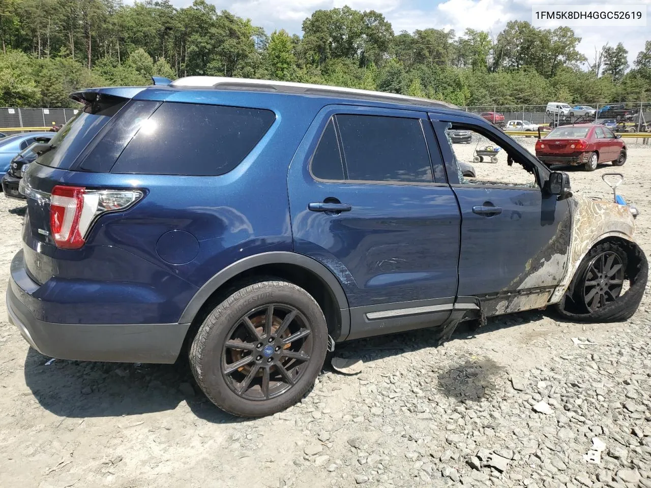 2016 Ford Explorer Xlt VIN: 1FM5K8DH4GGC52619 Lot: 66934174