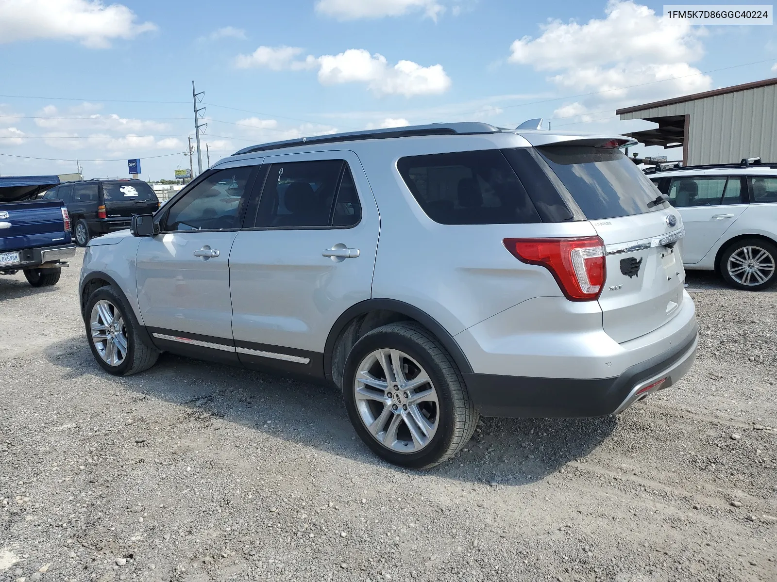 1FM5K7D86GGC40224 2016 Ford Explorer Xlt