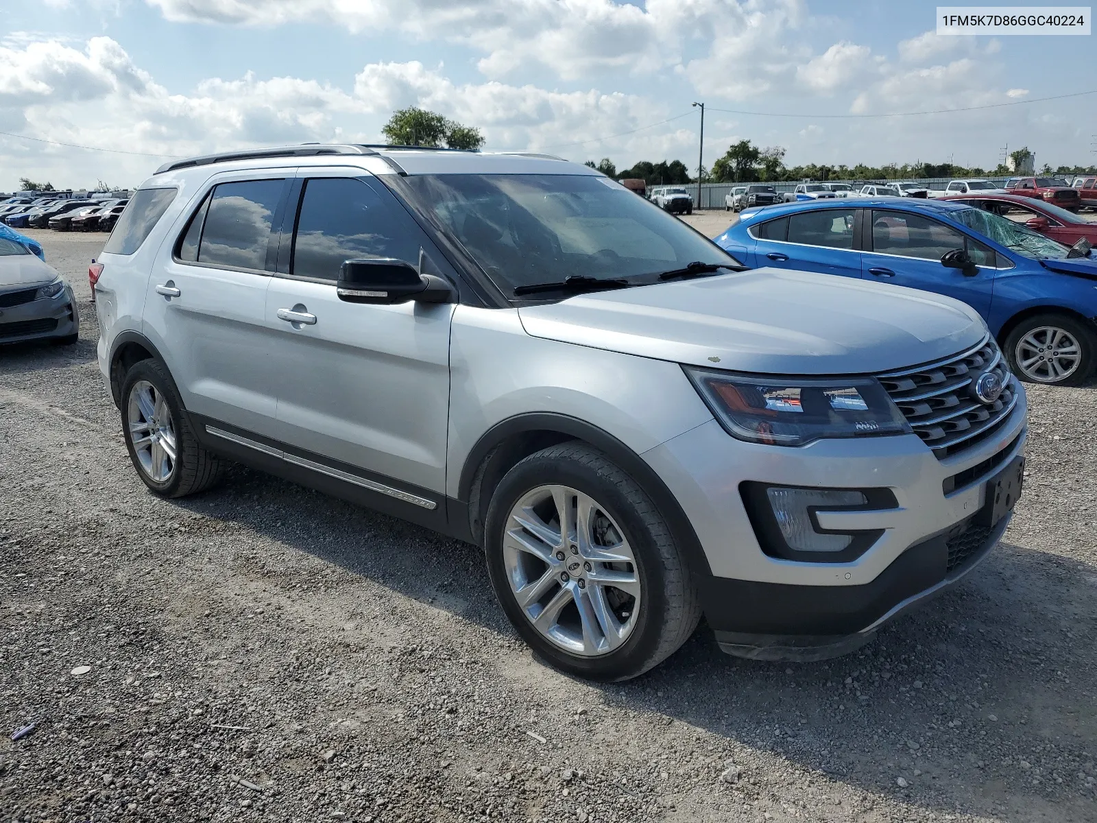 2016 Ford Explorer Xlt VIN: 1FM5K7D86GGC40224 Lot: 67004584