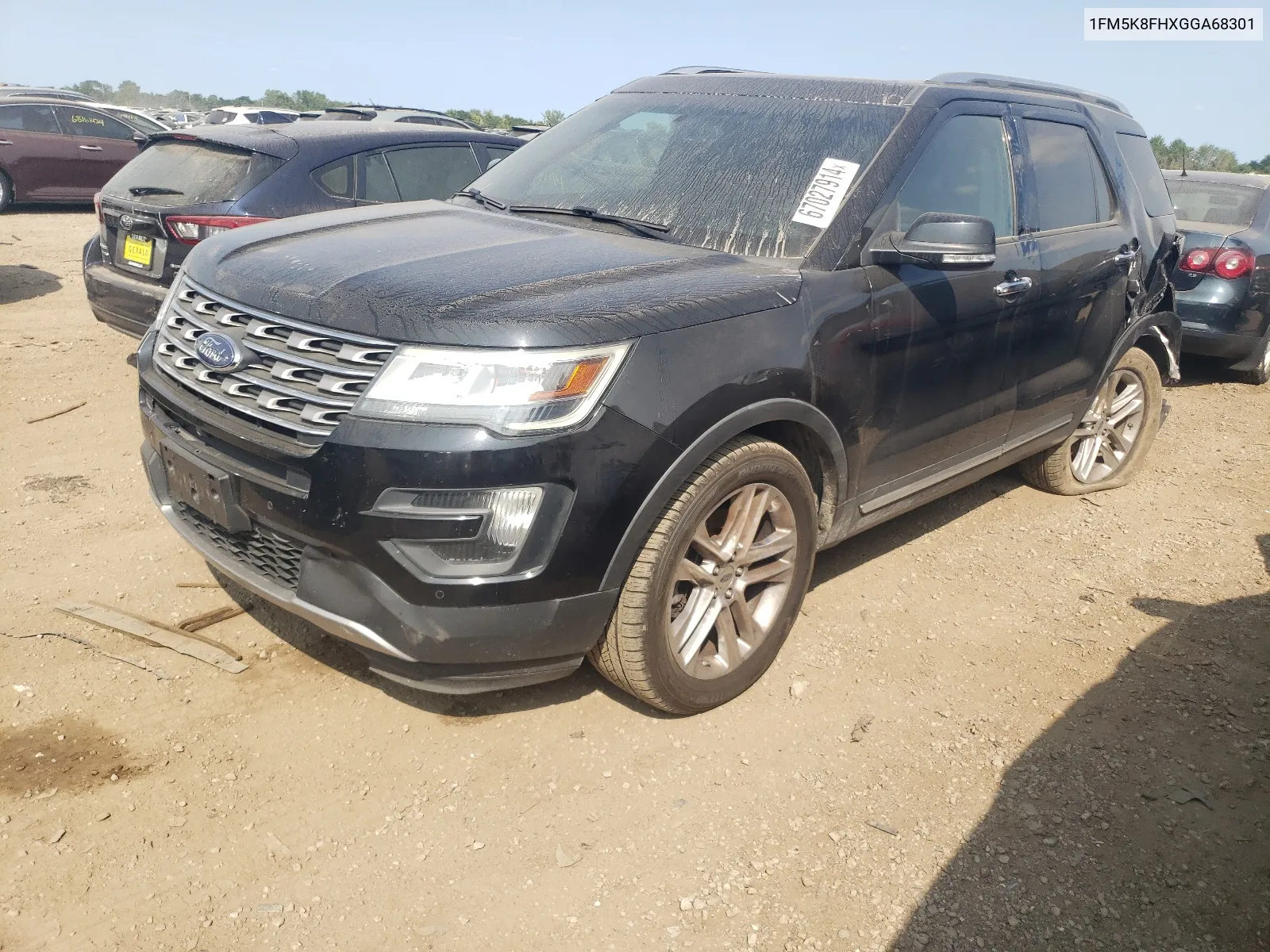 2016 Ford Explorer Limited VIN: 1FM5K8FHXGGA68301 Lot: 67027914