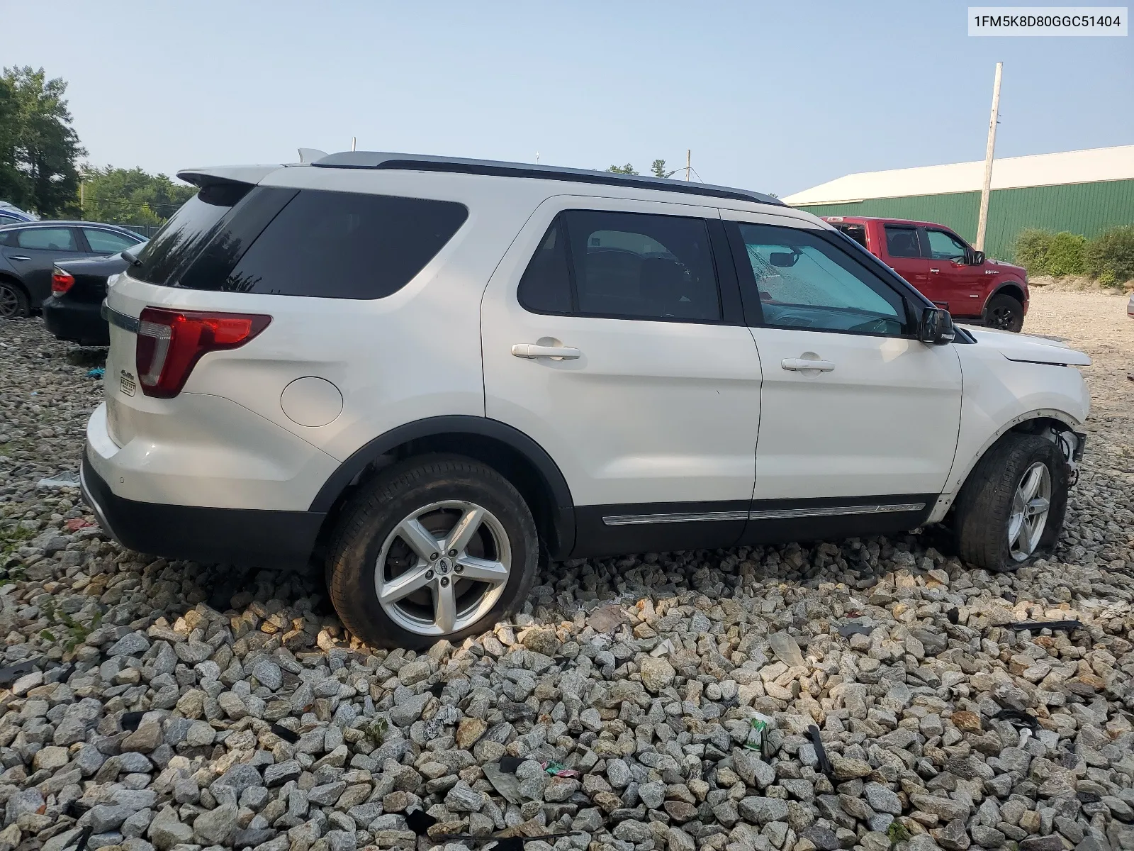 1FM5K8D80GGC51404 2016 Ford Explorer Xlt