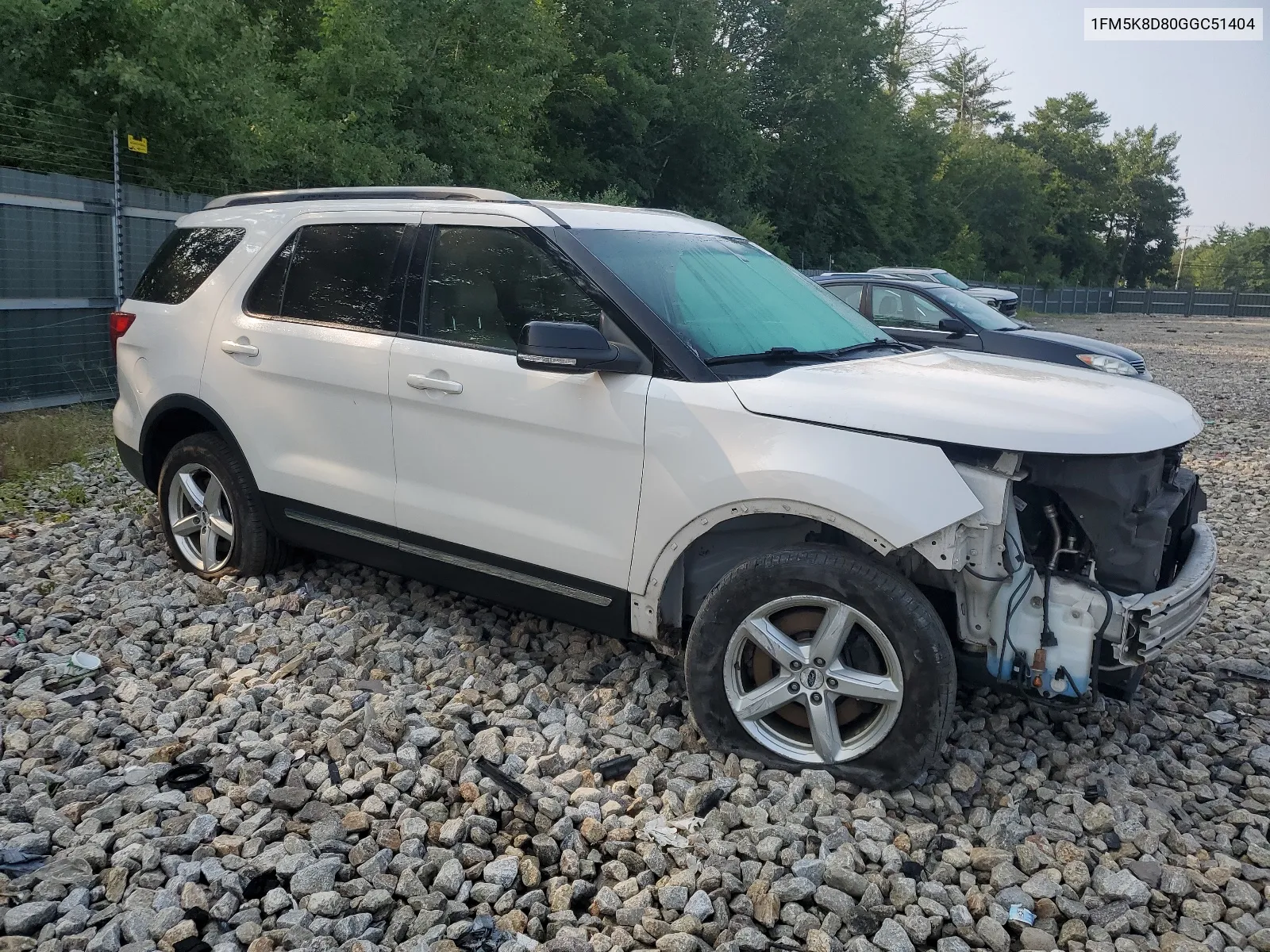 2016 Ford Explorer Xlt VIN: 1FM5K8D80GGC51404 Lot: 67113394