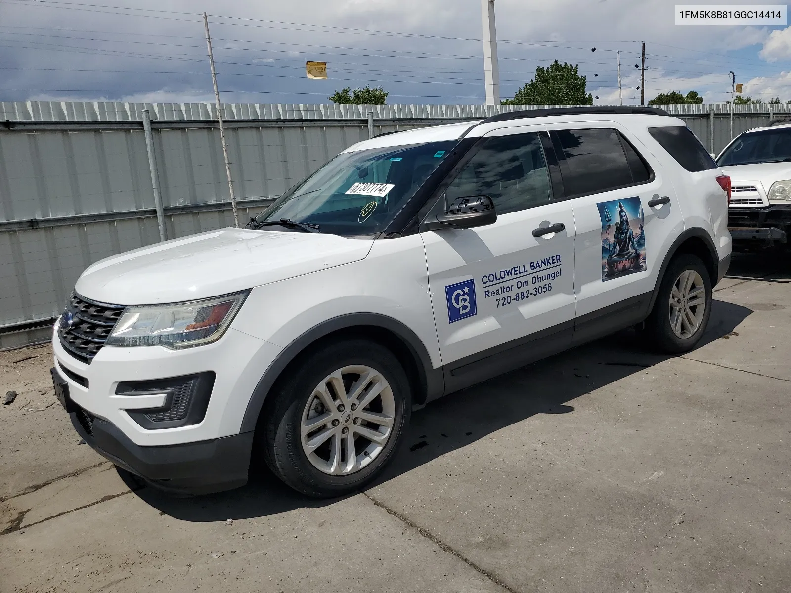 1FM5K8B81GGC14414 2016 Ford Explorer