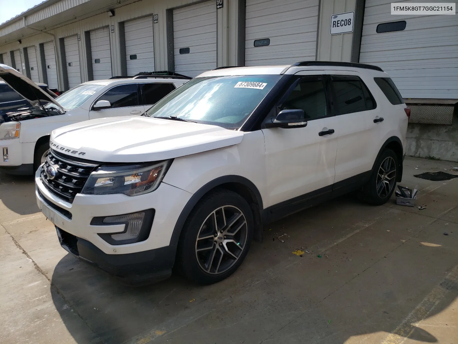 2016 Ford Explorer Sport VIN: 1FM5K8GT7GGC21154 Lot: 67309684