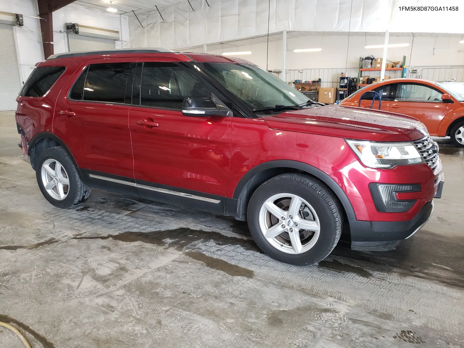 1FM5K8D87GGA11458 2016 Ford Explorer Xlt