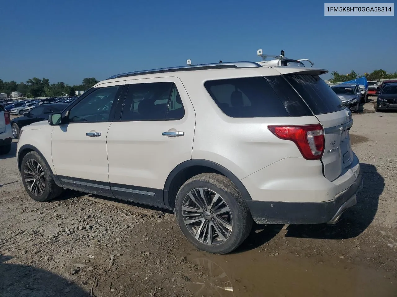 1FM5K8HT0GGA58314 2016 Ford Explorer Platinum