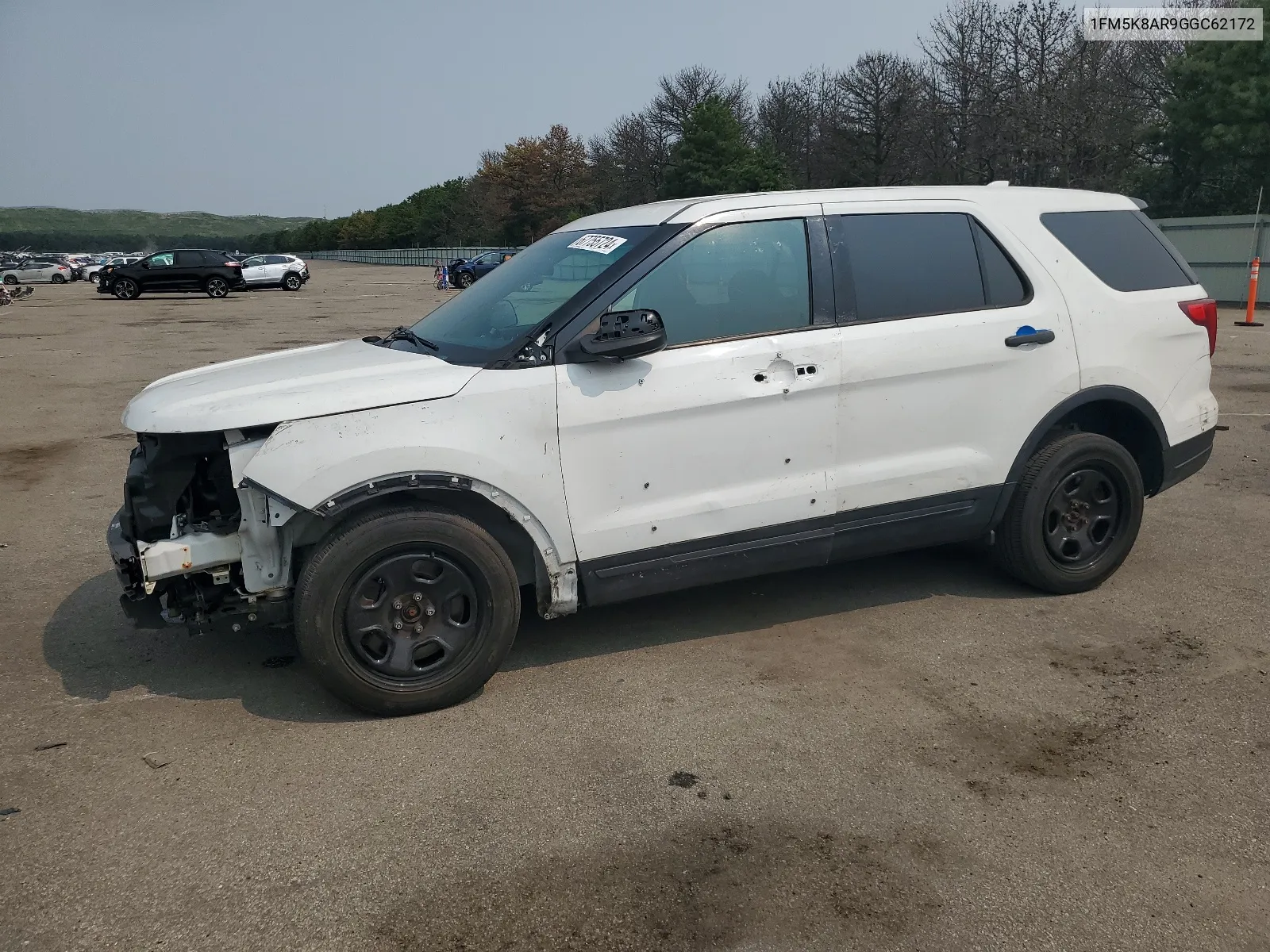 2016 Ford Explorer Police Interceptor VIN: 1FM5K8AR9GGC62172 Lot: 67755724