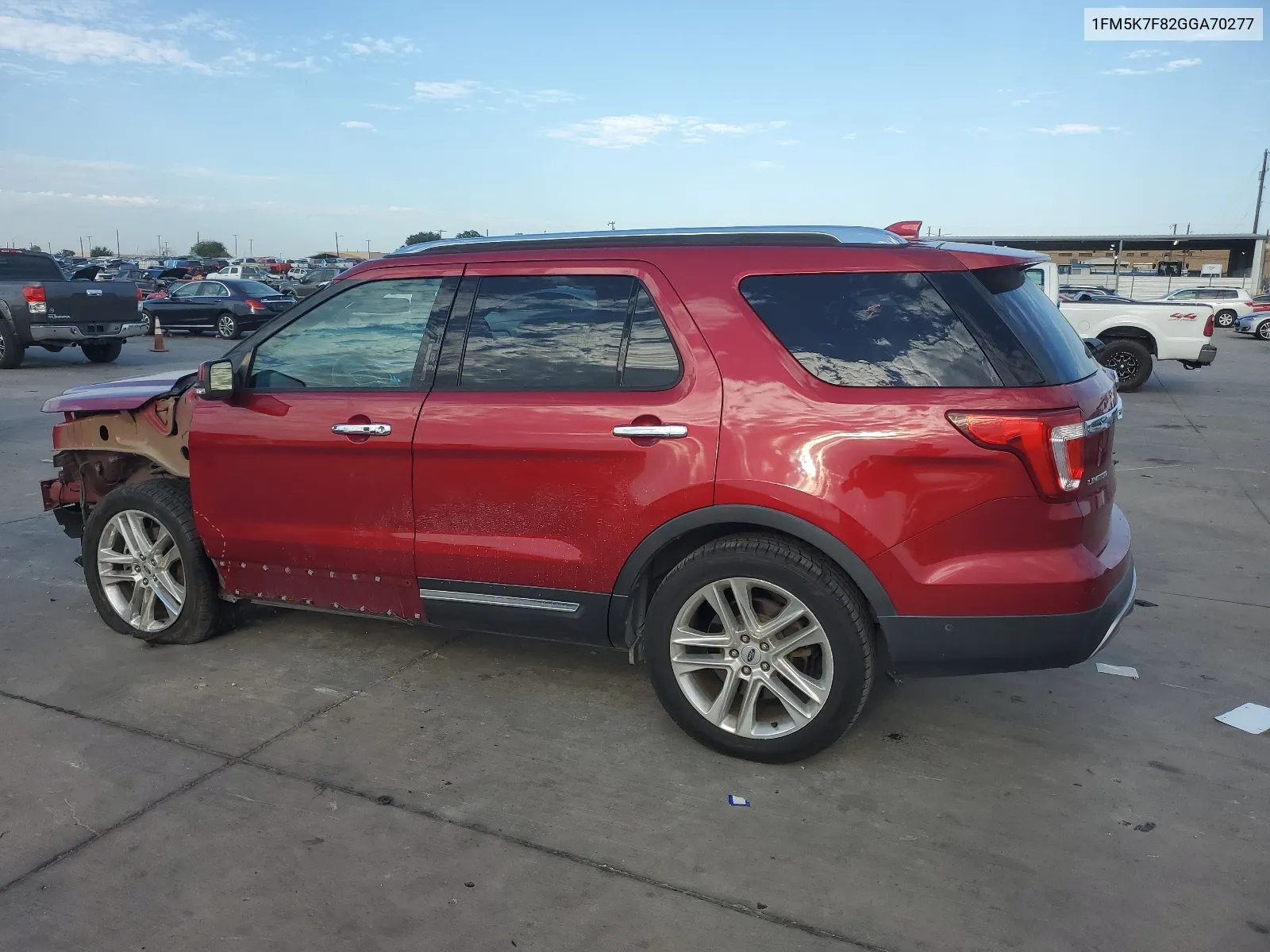 1FM5K7F82GGA70277 2016 Ford Explorer Limited